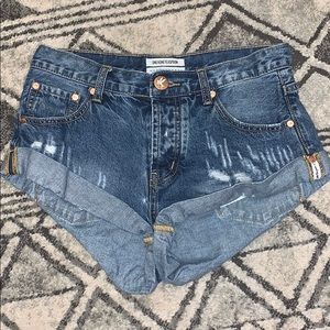 One Teaspoon Bandit Shorts Size 25